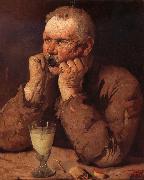 Jean Daniel Ihly An absinthe Drinker Germany oil painting reproduction